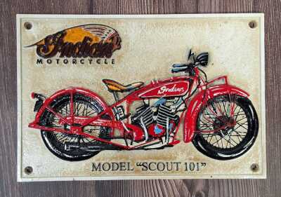 Motorcycle Plaque