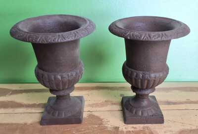 Cast Iron Urns
