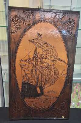 Copper Ship Art
