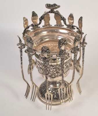Silver Dessert Set