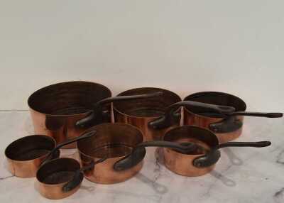 COPPER SANCEPANS