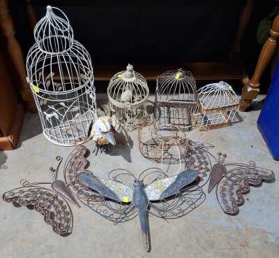 BIRDS AND BUTTERFLIES