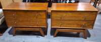 PAIR OF BEDSIDES