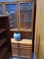 TEAK WALL UNITS - 3