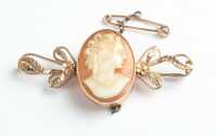 GOLD BROOCH