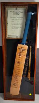 SIGNED CRICKET BAT