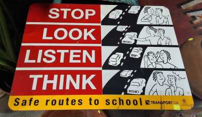 Road Safety Sign
