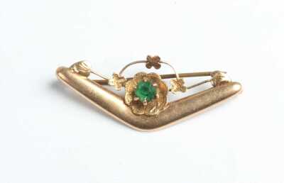 Gold Brooch