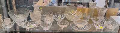 Assorted Glassware