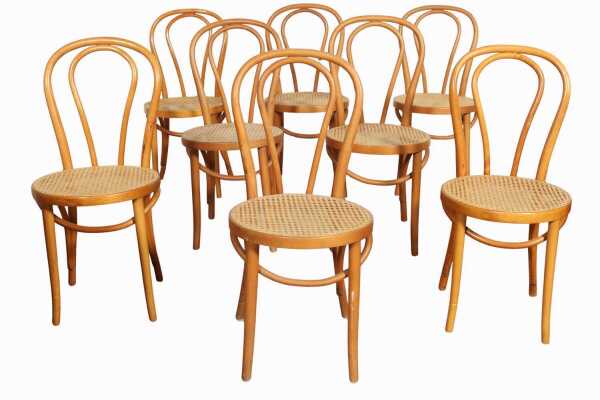 SET OF BENTWOOD DINING CHAIRS