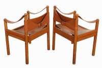 PAIR OF HOB CARVER CHAIRS - 3