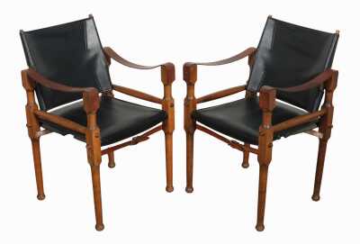 Pair Of Safari Chairs