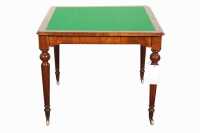 WALNUT GAMES TABLE