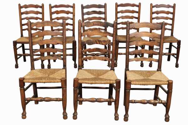 SET OF DINING CHAIRS