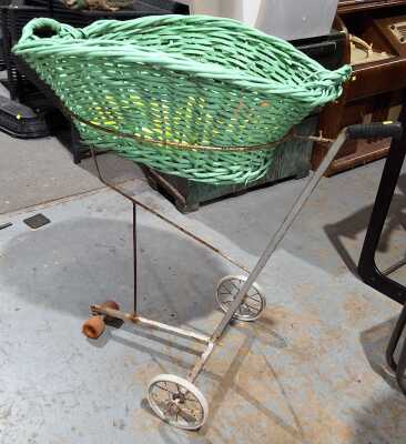Vintage Laundry Trolley