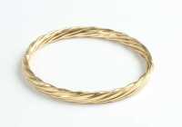 GOLD BANGLE