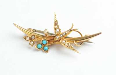 Gold Brooch