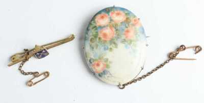 Gold Brooches