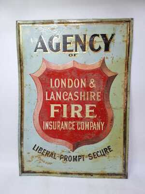 Fire Insurance Sign
