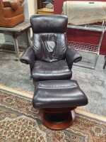 RECLINER CHAIR AND STOOL