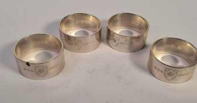 Silver Napkin Rings