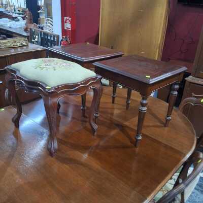 Stool And Tables