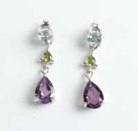 GEMSTONE EARRINGS