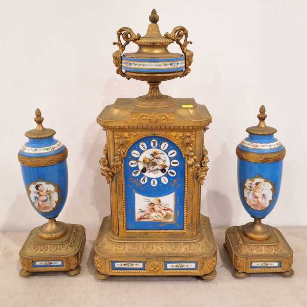 GARNITURE CLOCK SET