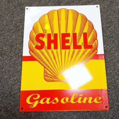 Enamel Sign