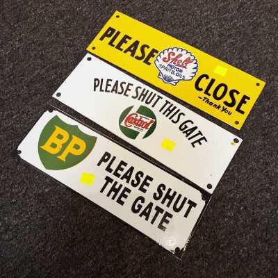 Enamel Signs