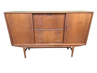 Teak Highboard