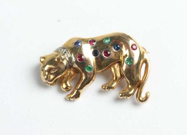 GOLD BROOCH