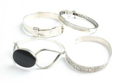 Silver Bangles