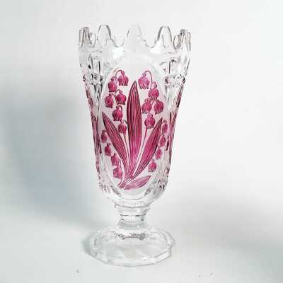 Cut Crystal Vase