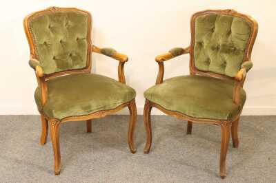 Pair Of French Armchairs