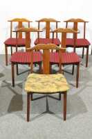 SET OF OAK DINING CHAIRS