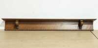 OAK WALL SHELF - 2