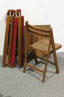 FOLDING CHAIRS & TABLE - 2