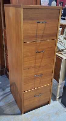 Teak Filing Cabinet