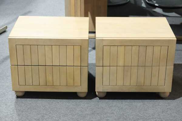 PAIR OF BEDSIDE DRAWERS