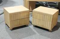 PAIR OF BEDSIDE DRAWERS - 2
