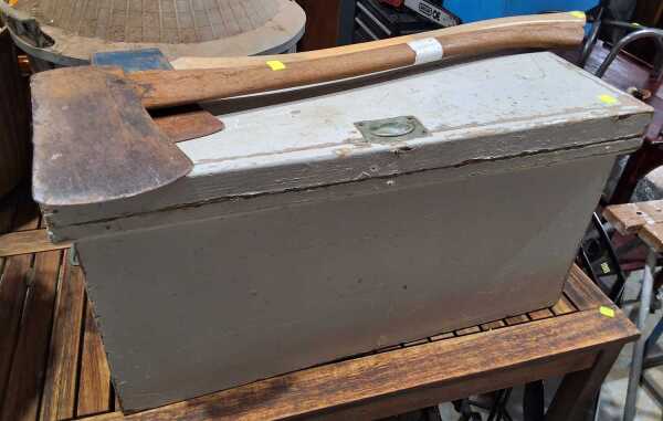 OAK CHEST AND AXES