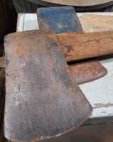 OAK CHEST AND AXES - 3