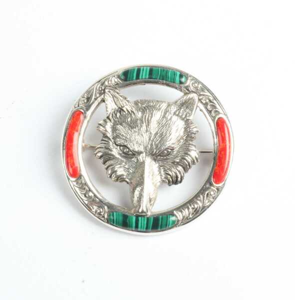 SILVER BROOCH