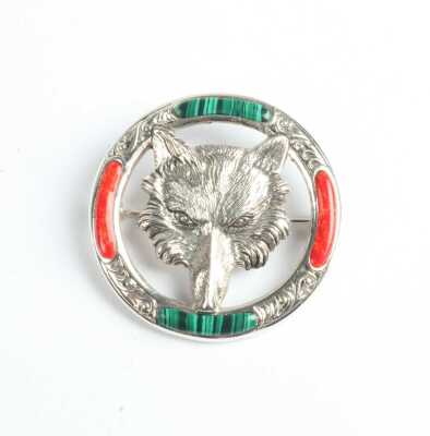 SILVER BROOCH