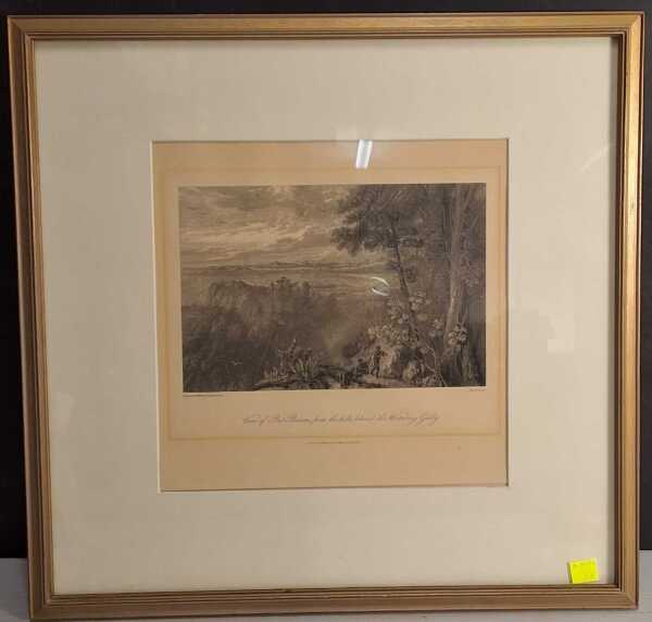 FRAMED ENGRAVING