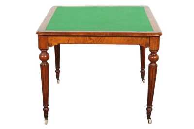 Walnut Games Table