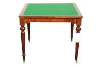 WALNUT GAMES TABLE