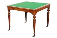 WALNUT GAMES TABLE - 2
