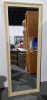 LONG BEVEL EDGED MIRROR